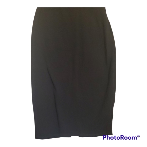 BEBE High Waist Black Bodycon Midi Skirt - Size XXS, 00 - Picture 3 of 4